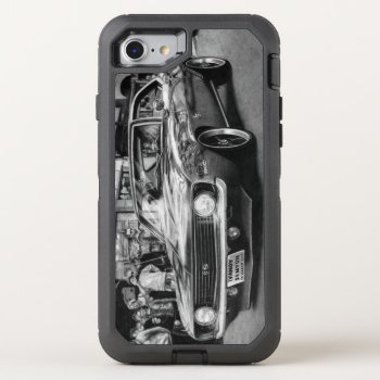 Camaro Black And White Phone Otterbox Defender Iphone Se/8/7 Case by Motorsports_Designs at Zazzle