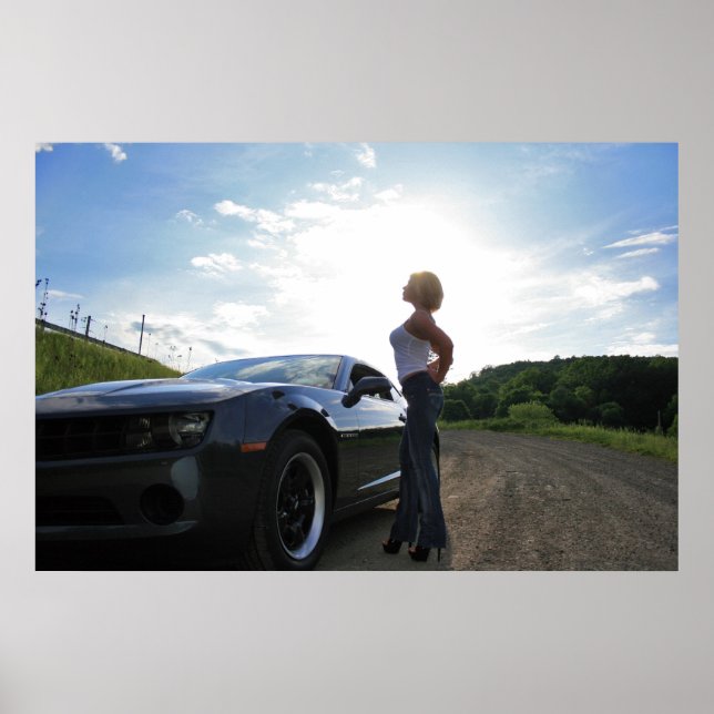 Camaro Girl Poster (Front)