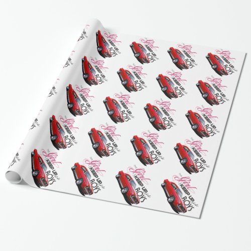 Camaro Girls Wrapping Paper