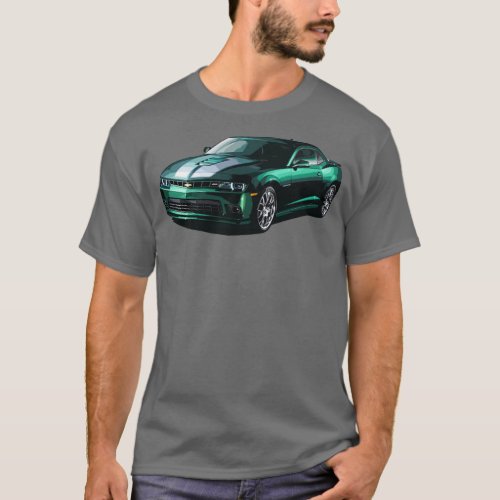 Camaro SS 2016 GREEN T_Shirt