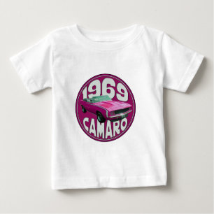 Camaro SS Pink 1969 Baby T-Shirt