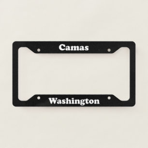 Camas WA - LPF License Plate Frame