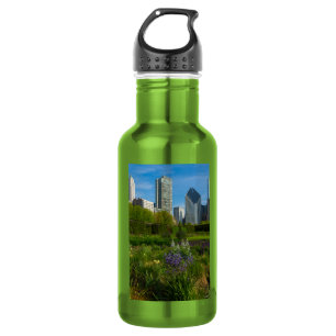 Camassia In The City Stainless Steel Water Bottle
