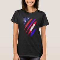Cambodia American Grown Flag USA Patriot Heritage