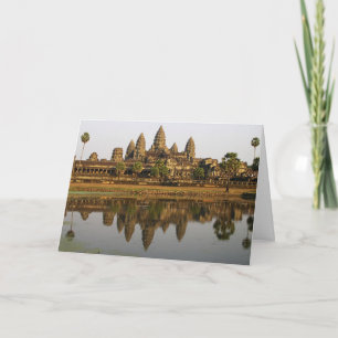 Cambodia Angkor Wat Travel Photo Custom Card