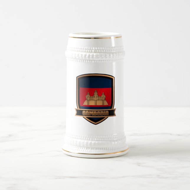 Cambodia Beer Stein (Center)