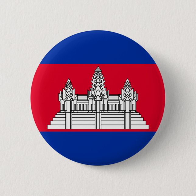 Cambodia Button (Front)