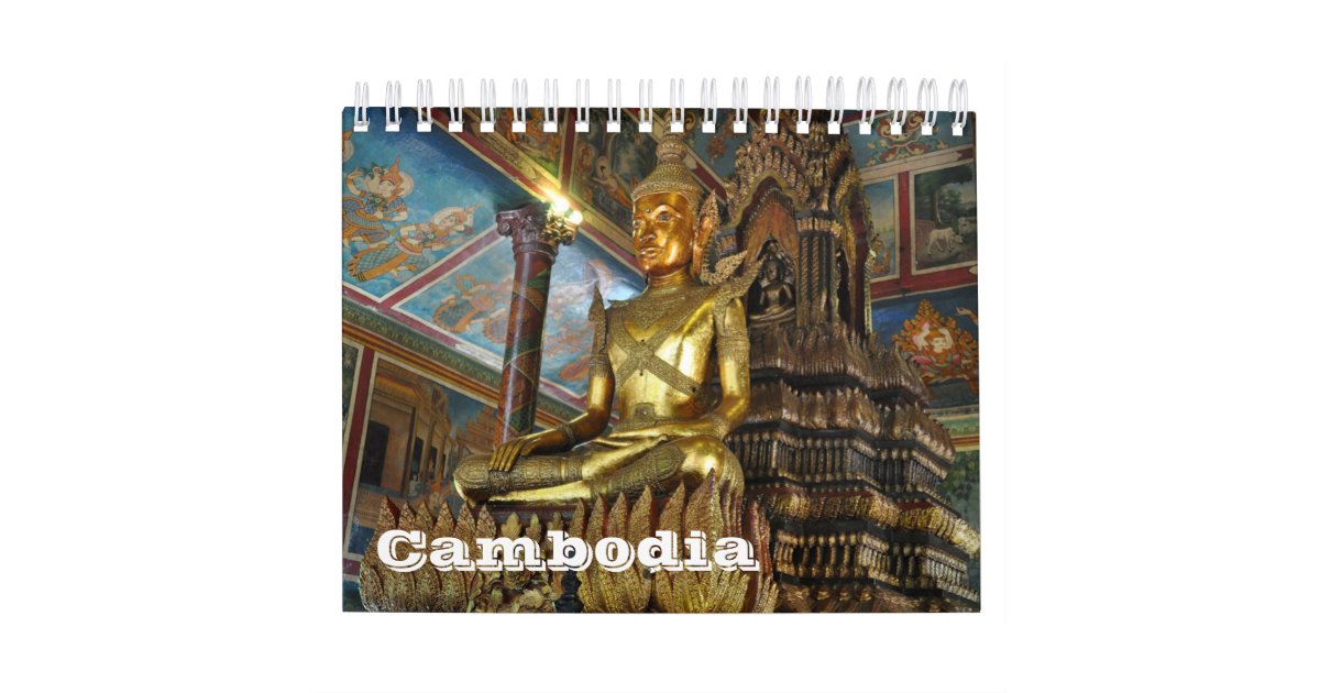 Cambodia Calendar | Zazzle