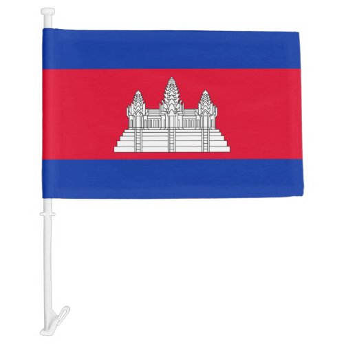 Cambodia Car Flag