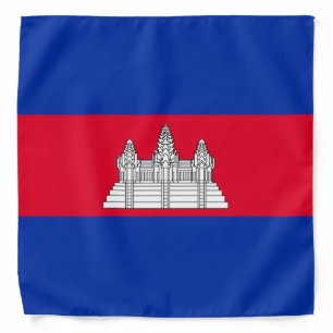 Cambodia flag Bandana