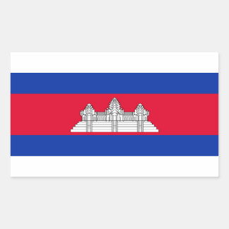 Cambodia Flag Flag Sticker