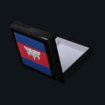 Cambodia flag gift box<br><div class="desc">An ideal gift for all those who are patriotic of their country!</div>