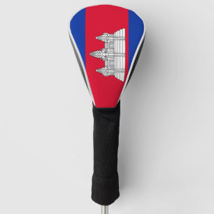 Cambodia Flag Golf Head Cover