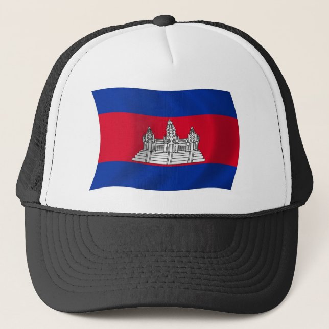 Cambodia Flag Hat (Front)