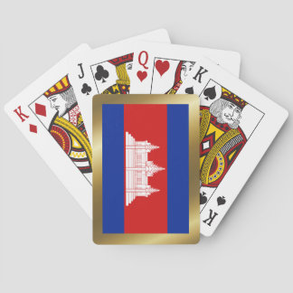 Cambodia Flag Playing Cards
