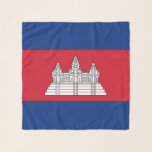 Cambodia flag scarf<br><div class="desc">An ideal gift for all those who are patriotic of their country!</div>
