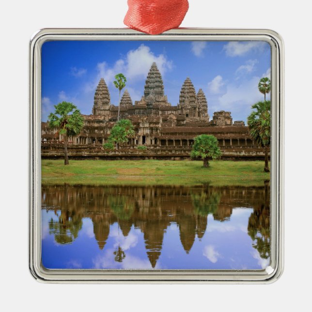 Cambodia, Kampuchea, Angkor Wat temple. Metal Ornament (Front)
