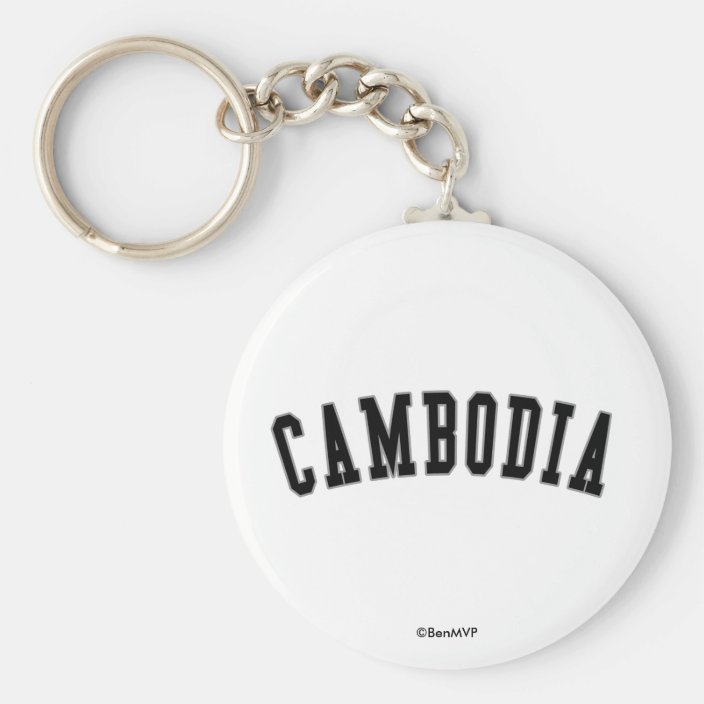 Cambodia Key Chain