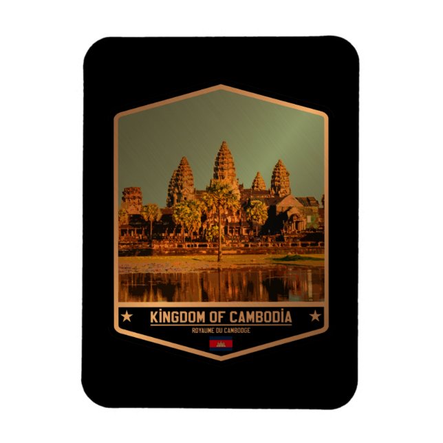 Cambodia Magnet (Vertical)