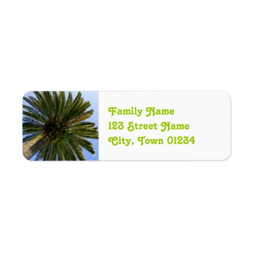 Cambodia Palmya Palm Label