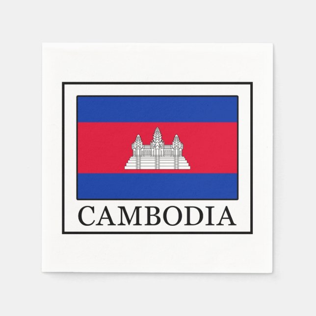 Cambodia Paper Napkins (Front)