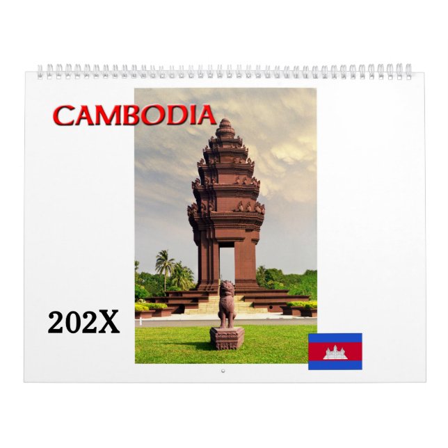 Cambodia photos Colorful Calendar (Cover)
