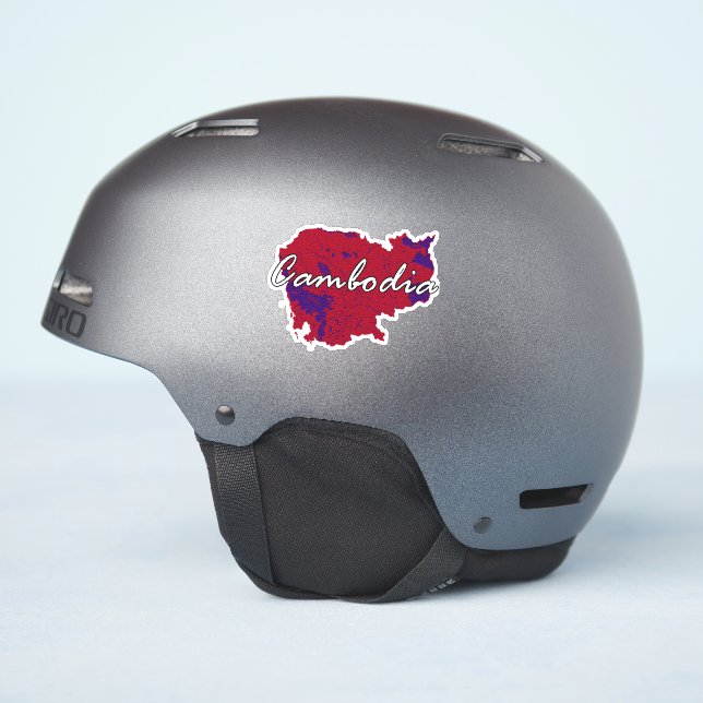 Cambodia Sticker (Helmet Side)