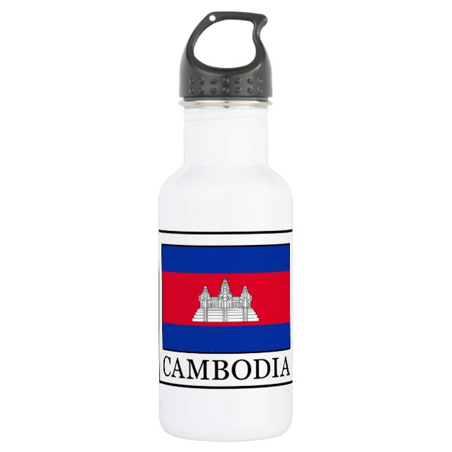 Cambodia Water Bottle (Front)