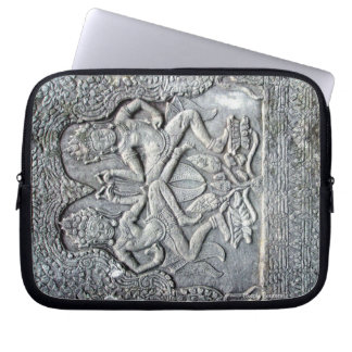 Cambodian dancers carving electronics case