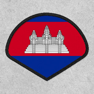 Cambodian Flag, Flag of Cambodia Patch