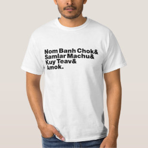 Cambodian / Khmer Street Food T-Shirt
