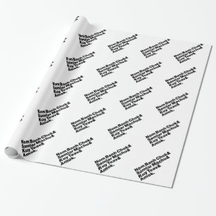 Cambodian / Khmer Street Food Wrapping Paper