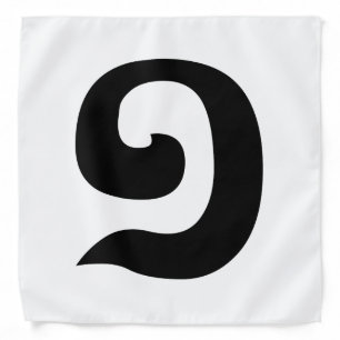 Cambodian Number 1 / One / ១ (Muəj) Khmer Language Bandana