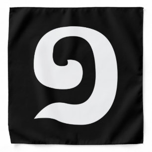 Cambodian Number 1 / One / ១ (Muəj) Khmer Language Bandana