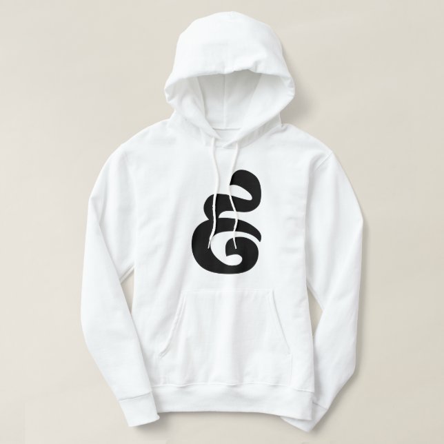 Cambodian Number 9 / Nine / ៩ (Pram Buen) Khmer Hoodie (Design Front)
