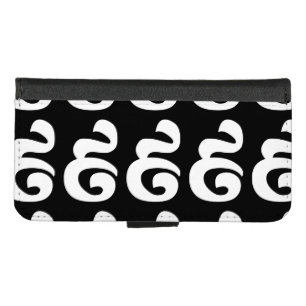 Cambodian Number 9 / Nine / ៩ (Pram Buen) Khmer iPhone 8/7 Wallet Case