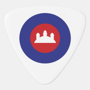 Cambodian Roundel Guitar Pick