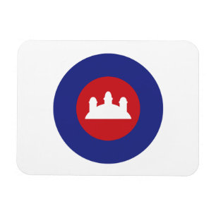 Cambodian Roundel Magnet