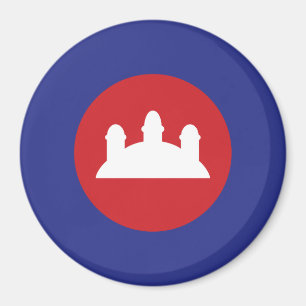 Cambodian Roundel Magnet