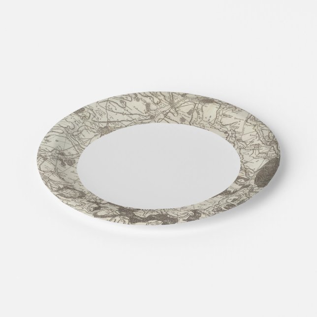 Cambrai Paper Plates (Angled)