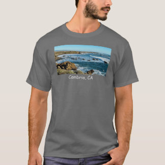 Cambria, CA Shoreline T-Shirt