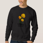 Cambria California CA Poppy Flower State City Vint Sweatshirt