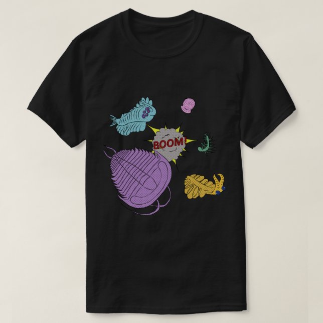 Cambrian Explosion T-shirt (Design Front)