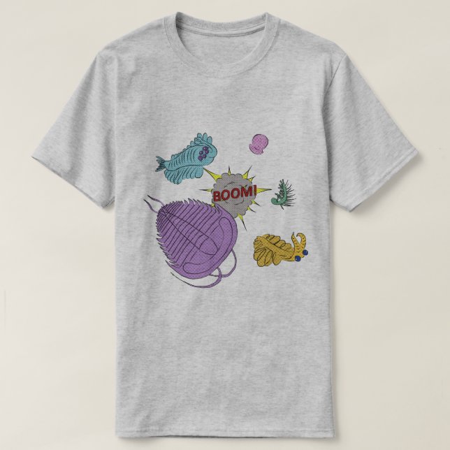 Cambrian Explosion T-shirt (Design Front)