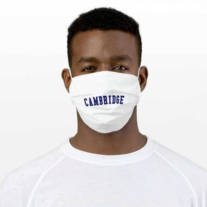 Cambridge Cloth Face Mask