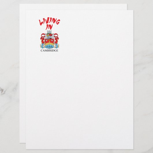 Cambridge coat of arms (Front/Back)