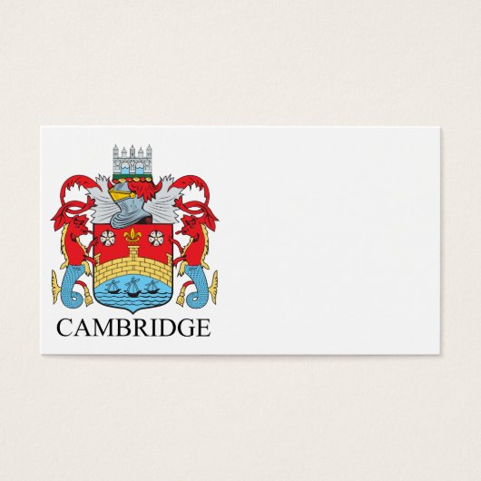 Cambridge coat of arms (Front)