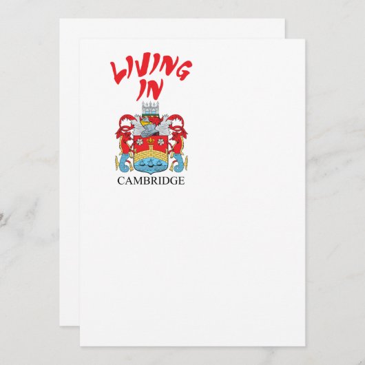 Cambridge coat of arms (Front/Back)