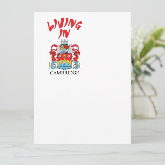 Cambridge coat of arms (Standing Front)