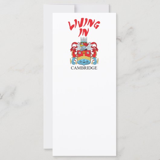 Cambridge coat of arms (Front)